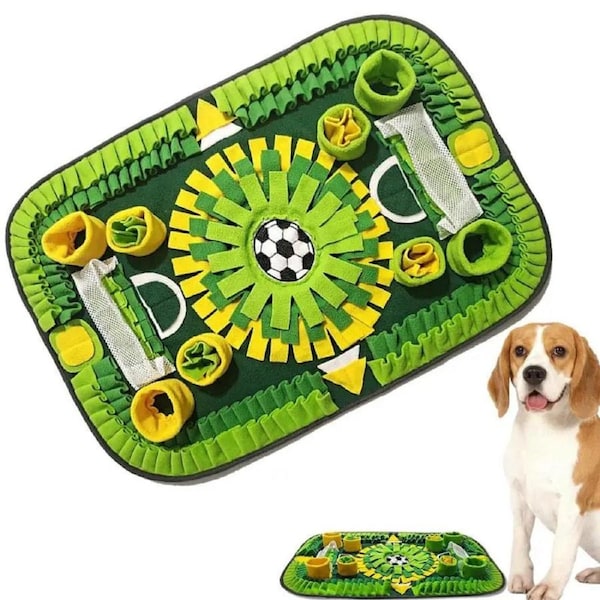 Football Stadium Design Dog Snuffle Toy