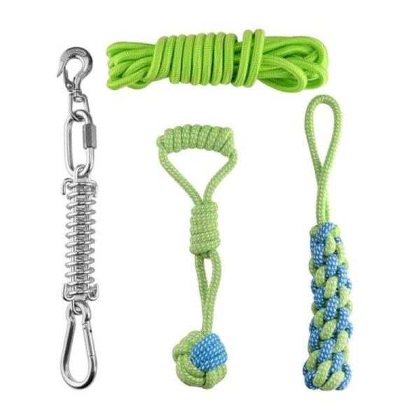 Stainless Steel Spring Pole Dog Toys