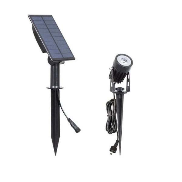 Solar Spotlights Casting Lawn Outdoor Waterproof Street Landscape Light 3pcs- Multi-A