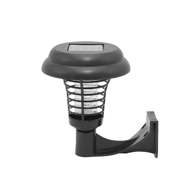LED Solar Power Mosquito Repellent Bug Zapper Killer UV Lamp Insect Pest Outdoor Garden Lawn Landscape Light