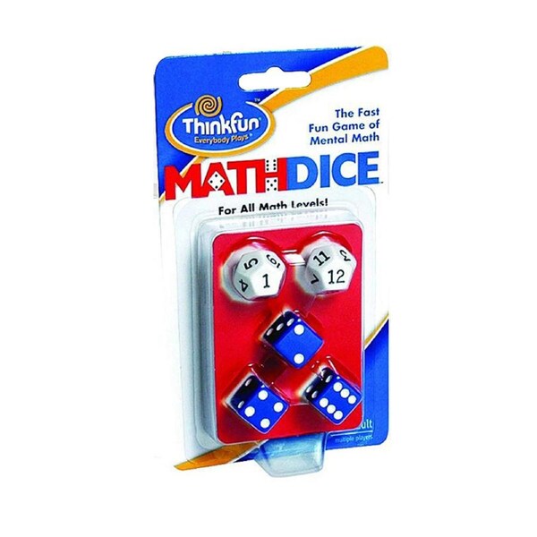 ThinkFun Math Dice STEM And Creative Thinking Family Game Kids/Children 8y+