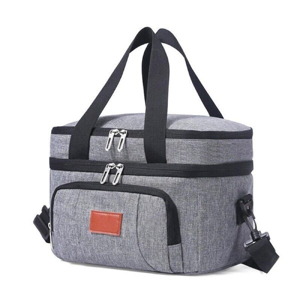 Outdoor Portable Lunch Bag Picnic Thermal Insulated Food Container Cooler Bag