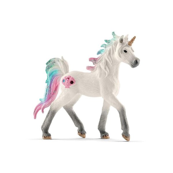 Schleich Kids/Childrens Toy Play Replica Figurine Sea unicorn, foal 3y+