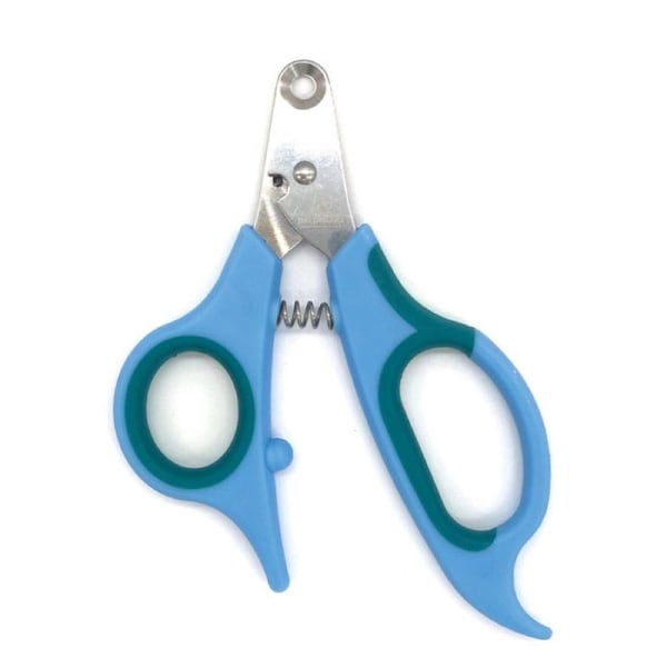 Pet Nail Clipper The Worry-Free Grooming Nail Clippers for Cats Birds Reptiles and Small Animals-Blue