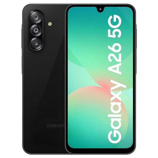 Samsung Galaxy A26 5G (6.7-inch, 6GB RAM+128GB Storage) - Black