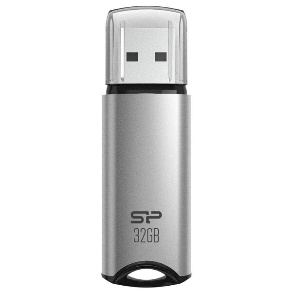 Silicon Power 32GB Marvel M02 USB 3.0 Flash Drive - Silver