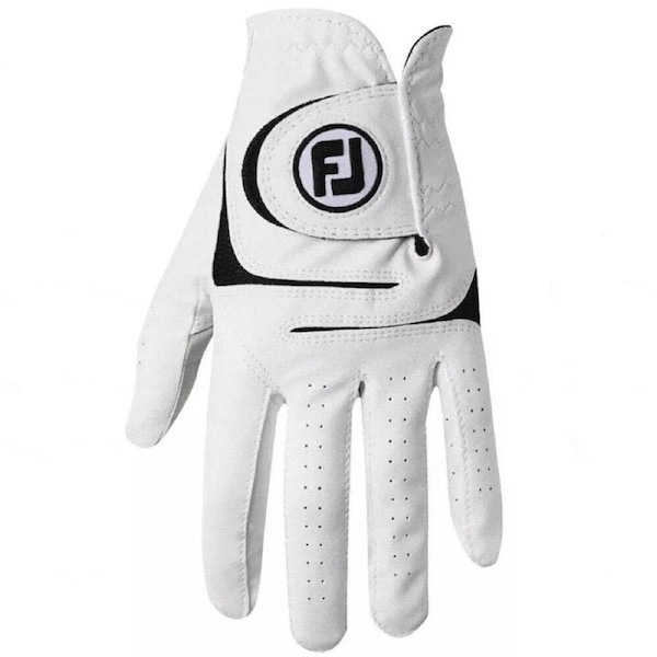 Right Handed Golfer White Golf Gloves Large Mens Gloves 1x
