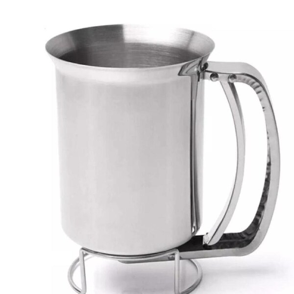 Funnel Dough Pancake Waffle Batter Stainless Steel Donut Cupcake Dispenser Tool