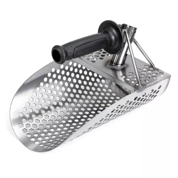 Metal Detector Sifting Tool Metal Detecting Stainless Steel Beach Sand Scoop