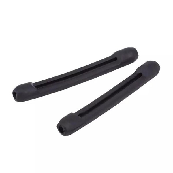 Anti Slip Holder Spectacle Tip Eyeglasses Ear Grip Silicone Hook Black 1 Pair