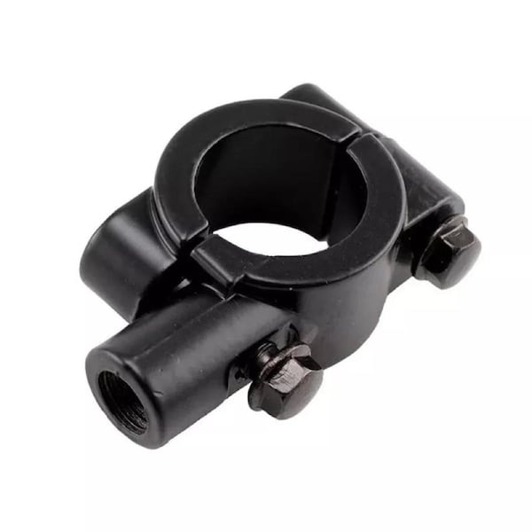 MOTORCYCLE MIRROR ADAPTER HOLDER MOUNT CLAMP M10 10MM THREAD 1" 22MM HANDLEBAR