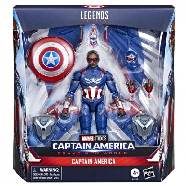 Marvel Legends Series: Captain America Brave New World Captain America Action Figure