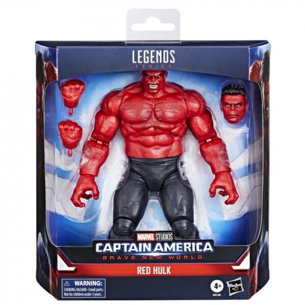 Marvel Legends Series: Captain America Brave New World Red Hulk Action Figure