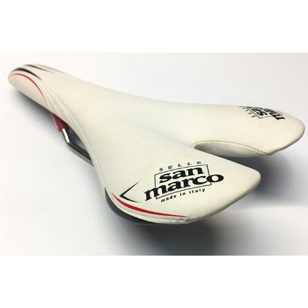 Selle San Marco Aspide Fx Saddle Titanium Hollow White - White