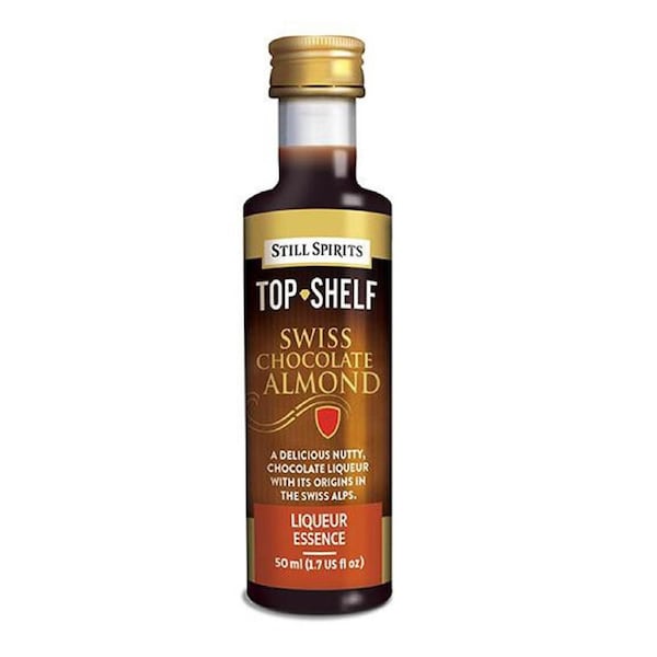 Still Spirits Top Shelf Swiss Chocolate Almond Home Brew Flavouring Essence