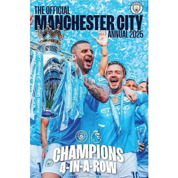 Official Manchester City Annual 2025-Grange-Hardback Book