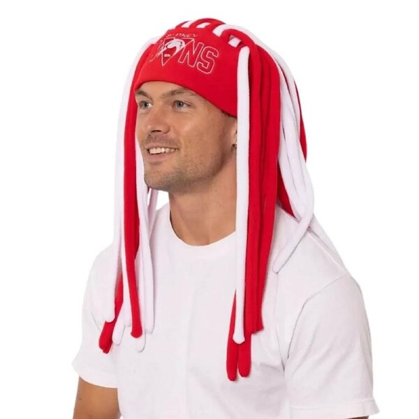 Sydney Swans Supporter Dreadlock Beanie