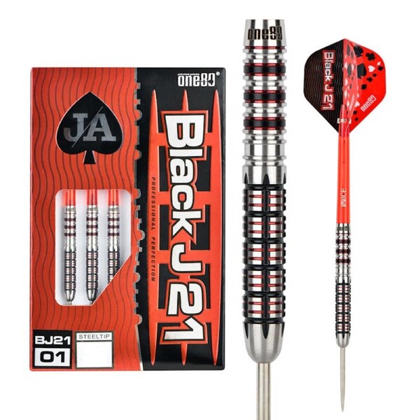 One80 Darts Black J21 01 - 25G