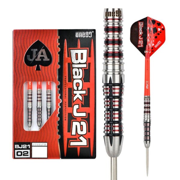 One80 Darts Black J21 02 - 21G