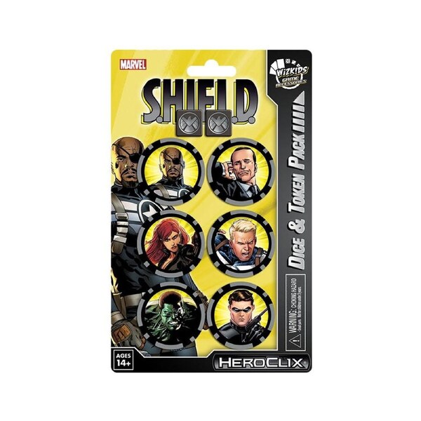 Heroclix Nick Fury Agent of Shield Dice & Token Pack Kids Toy 14y+
