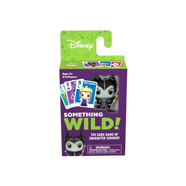 Disney Maleficent Something Wild Card Game W/ Pop Figure Kids Toy 6y+
