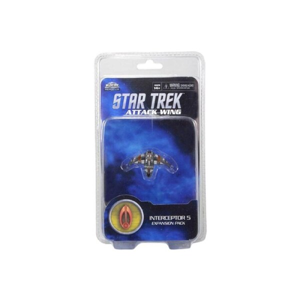 Star Trek Attack Wing Wave 5 Interceptor Five Exp Pack Figure 14y+
