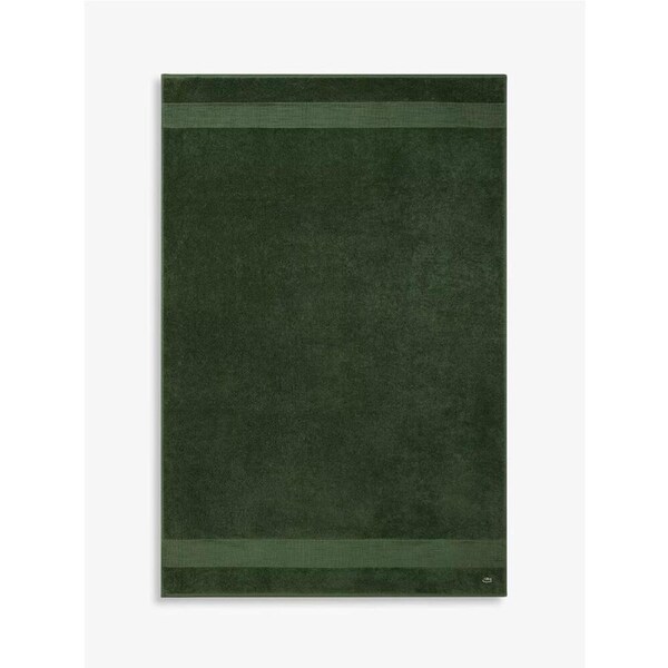 Lacoste LLECROCO Soft 100% Organic Cotton 600gsm Guest Towel Vert 40x60cm