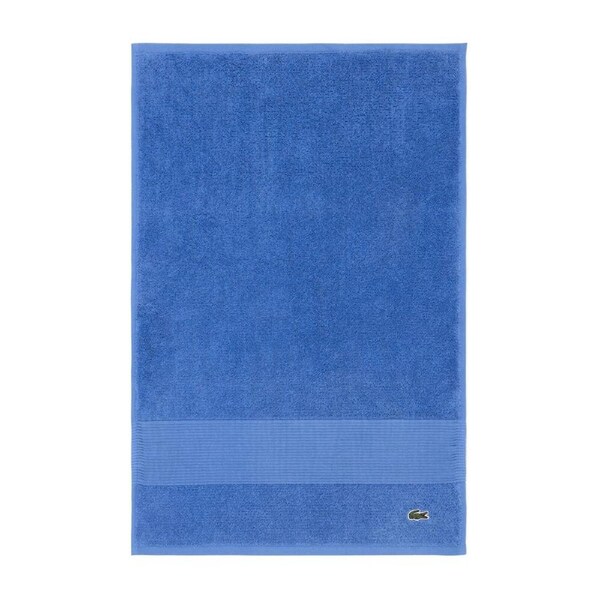 Lacoste LLECROCO Soft 100% Organic Cotton 600gsm Guest Towel Aerien 40x60cm