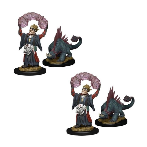 Wardlings Boy Warlock & Lizard Figure Kids/child Toy 14cm 14y+