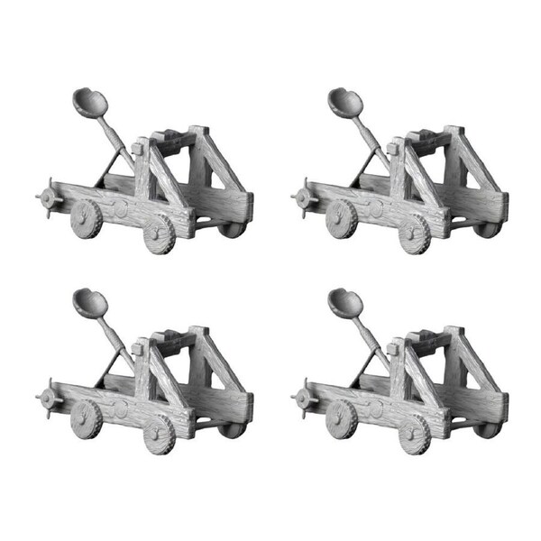 Wizkids Deep Cuts Unpainted Rpg Miniatures Catapult Figure Kids Play Toy