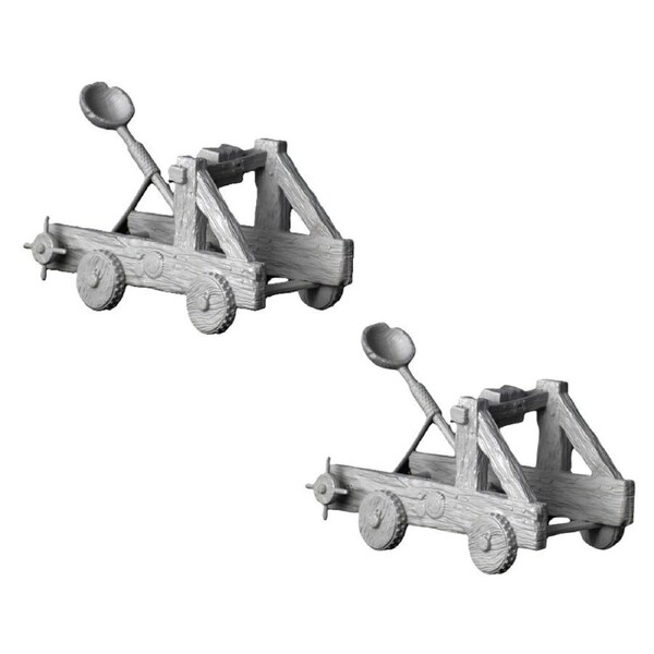 Wizkids Deep Cuts Unpainted Rpg Miniatures Catapult Figure Kids Play Toy