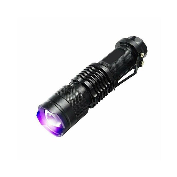 UV Ultra Violet LED Flashlight-Black