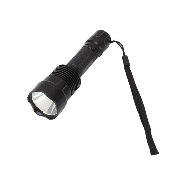 LED Flashlight 1800LM High Luminous Flux IPX8 Waterproof Handheld Super Bright White Light Flash Light for Outdoor Emergency Camping