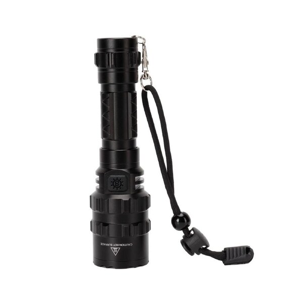 LED Waterproof Flashlight Strong Light Long-Range USB Charging Flashlight for Outdoor