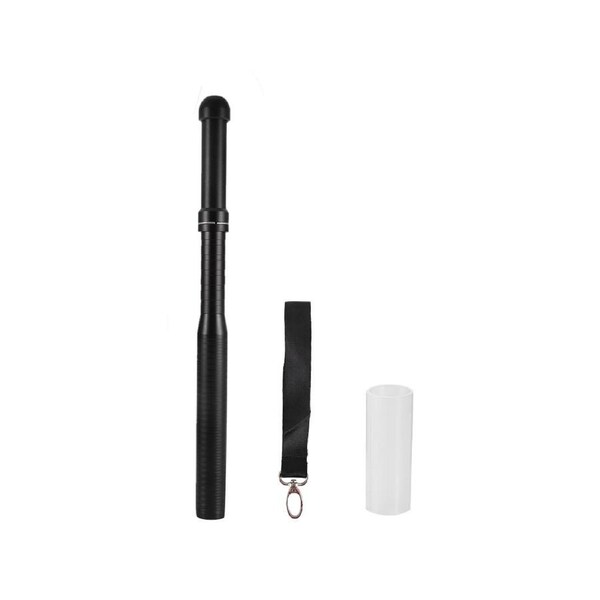 Aluminum Alloy High Bright Flashlight Mace Shape Torch for Patrol Camping Emergency