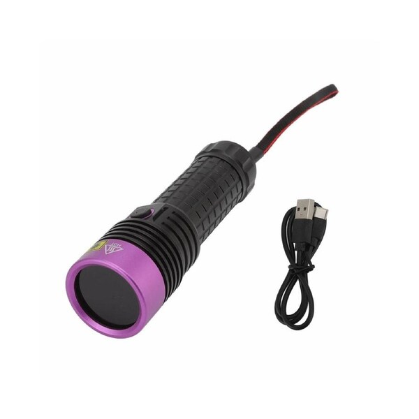 LED Therapy Flashlight Portable Red Light Therapy Lamp USB Charging for Pain Relief 630nm 660nm 850nm