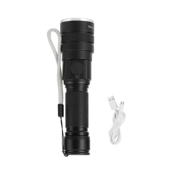 Diving Flashlight 3LED 10000lm 328ft IPX8 Waterproof Portable Underwater Photography Light for Fishing Camping