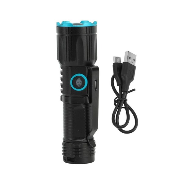Mini Flashlight 1200LM Super Bright 4 Gear Rechargeable Aluminum Alloy Portable Flashlight