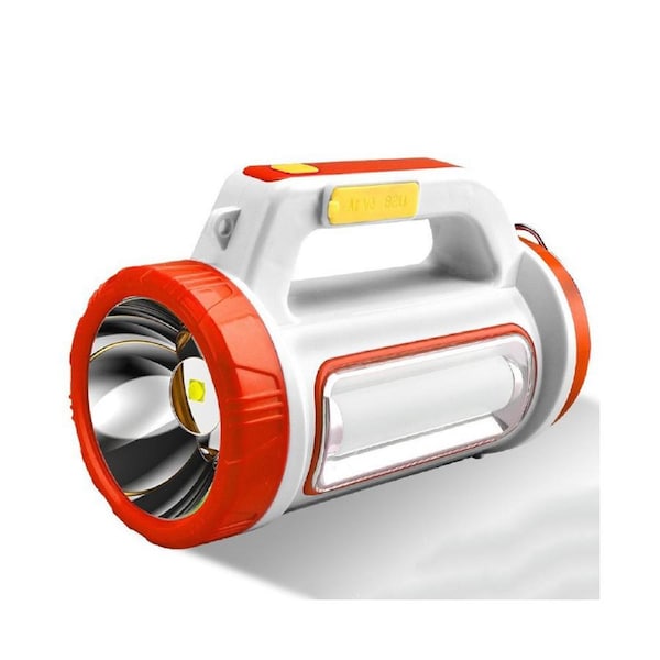 LED Camping Lamp, Solar USB Charger, Portable Ultra Bright Lantern-Red