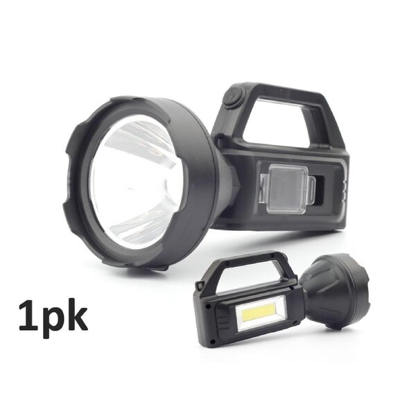 Handheld LED Flashlight Torch (Sydney Stock) Rechargeable Spotlight Torch Floodlight Outdoor Camping USB Waterproof