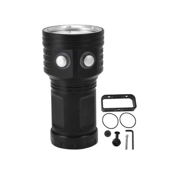 LED Mini Flashlight Waterproof Dimmable 5 Modes Long range Torch 1000Lm -16340 CR123A