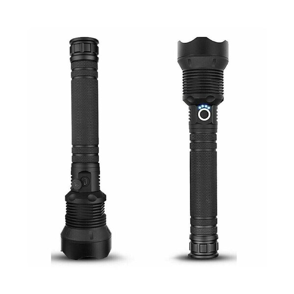 1100000 Lm Rechargeable XHP90 Most Powerful LED Flashlight USB Zoomable Torch