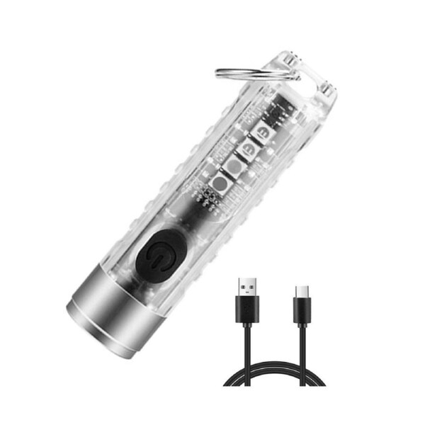 Rechargeable LED Work Light Portable Multi-use Flashlight, Magnetic Flashlight LED & Hanging Hook, Waterproof