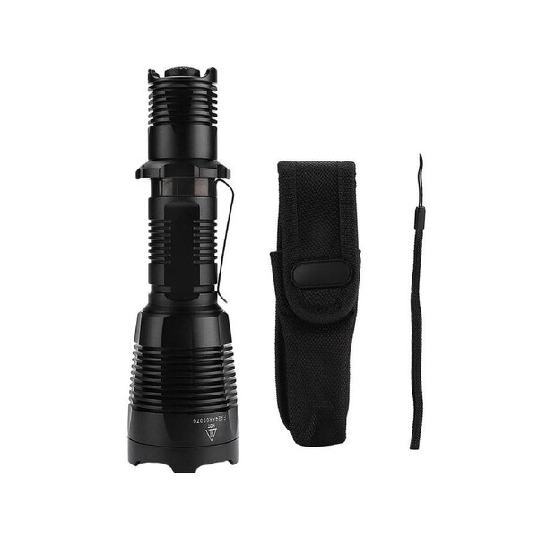 Mini Stainless Steel Flashlight 3 Mode Pocket LED Torch Handheld Pen Light for Camping Outdoor Emergency