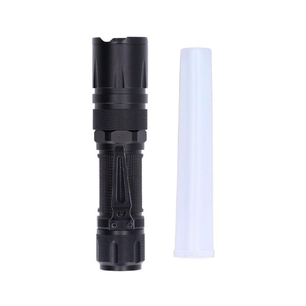 Outdoor Camping Flashlight Rechargeable LED RGB Household Emergency Light 1050LM 200meter