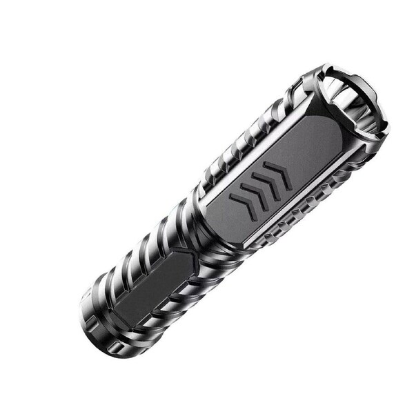 Ultra Powerful LED Flashlight, 4300 Lumens, USB Rechargeable, 5 Modes Torch Flashlight Adjustable Intensity Zoomable Waterproof