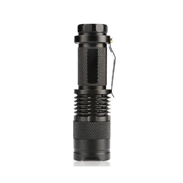 3W 12LED UV Flashlight Expert Jade Torch for Jewelry Appraisal Fluorescence Detection Black