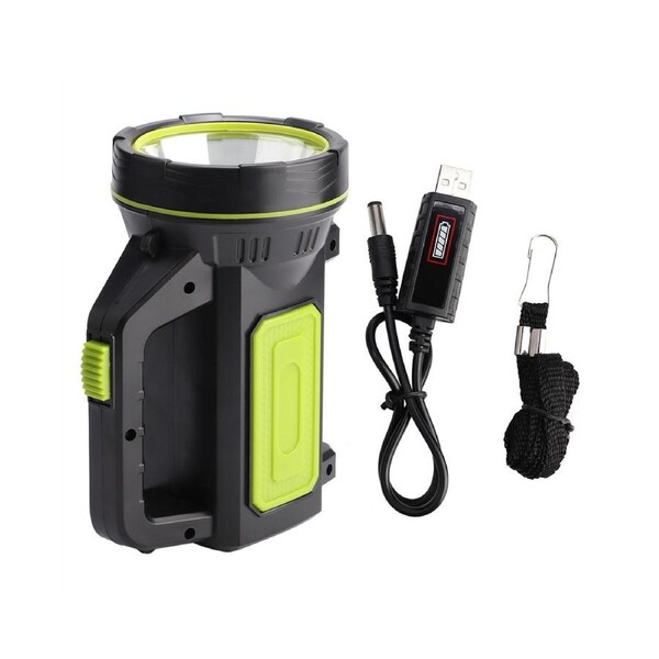 LED Outdoor Bright Flashlight Mini Portable Waterproof Camping USB Charging Torch with Battery