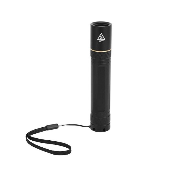 200lm High Bright LED Flashlight USB Rechargeable Torch Light with Magnet for Camping Blue