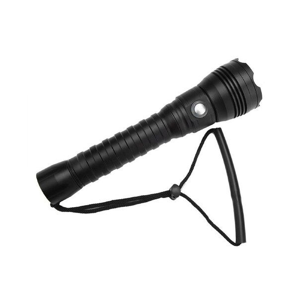 Outdoor Portable Powerful Underwater Diving Flashlight Long Shot Aluminum Alloy Electric Torch